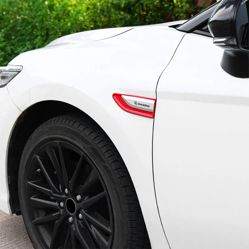 Car Front Side Fender Grille Sticker ABS Trim For Changan CX70 CS55 CS75 Plus CS35 CS95 Filter Bunper CS15 Alsvin car Accessorie