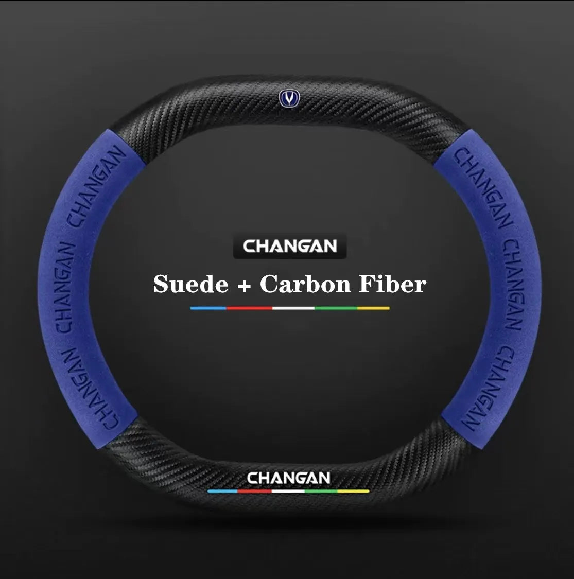 Car Anti-Slip Steering Cover For Changan Cs55 Cs15 Cs75 Plus Cs35 Cs85 Cs95 Cx70 Eado Cx20 Alsvin Hunter UNI-K UNI-T UNI-V