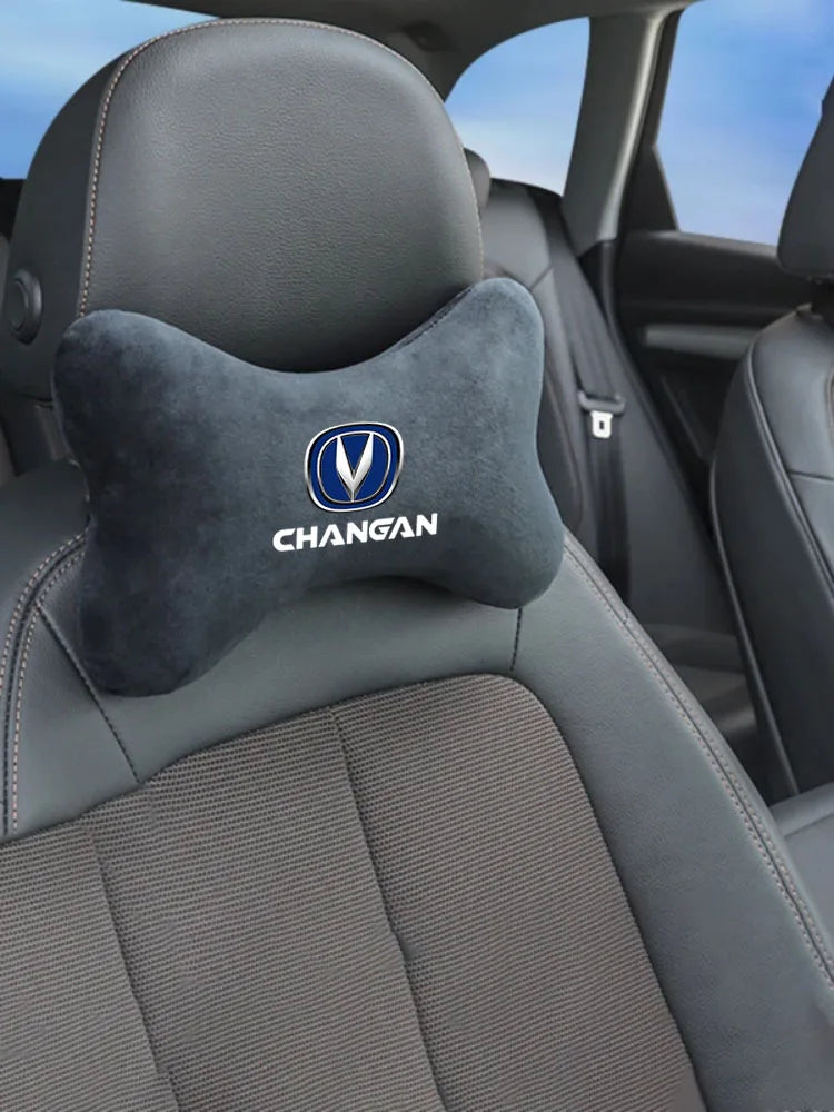 For CHANGAN CS75 PLUS CS95 CS35 PLUS Alsvin CS15 CS55 Eado Car Headrest Neck Support Seat Soft Neck Pillow Auto Accessories