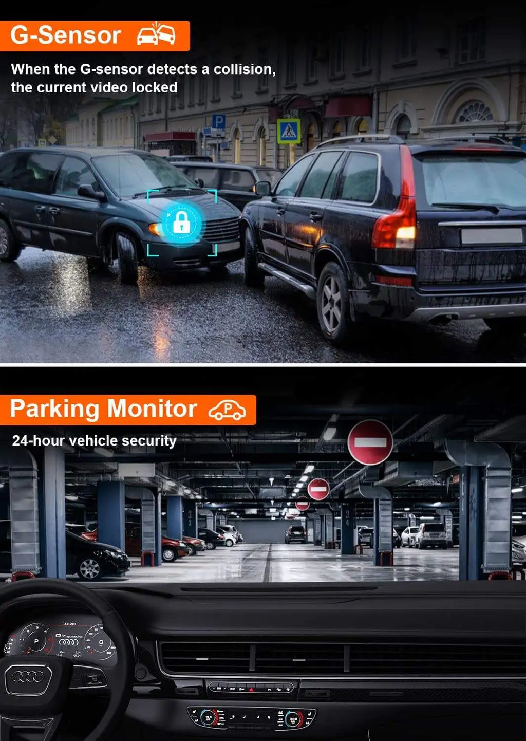 360° Car Camera 3/4Lens 1080P DashCam WIFI Car DVR Car recording Front Left right Rear View Camera Car Accessories 24H Hardware