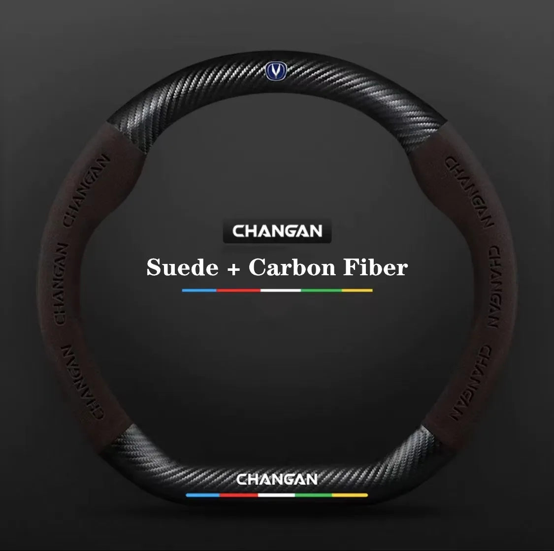 Car Anti-Slip Steering Cover For Changan Cs55 Cs15 Cs75 Plus Cs35 Cs85 Cs95 Cx70 Eado Cx20 Alsvin Hunter UNI-K UNI-T UNI-V