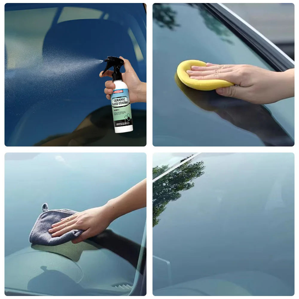 Hydroshine Ceramic Glass Coating Nano Crystal Coating Windows Polishing Liquid Glass Plated Crystal Hydrophobic Dustproof Agent