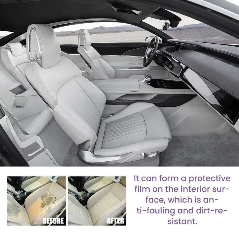 H4Cacle Multifunctional car upholstery cleaner car upholstery seat waterless wash powerful de-greasing cleaner universal