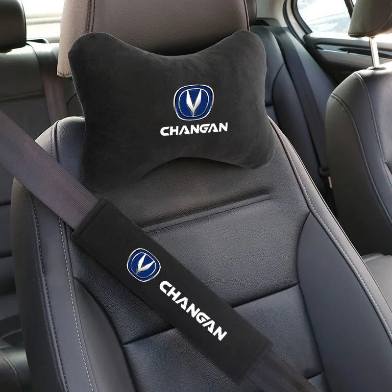For CHANGAN CS75 PLUS CS95 CS35 PLUS Alsvin CS15 CS55 Eado Car Headrest Neck Support Seat Soft Neck Pillow Auto Accessories