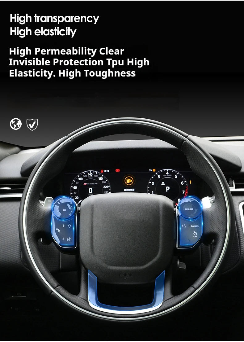 For Changan UNI V 2025 2024 2023 PPF Protection film Accessories Interior transparent TPU Navigation Gear Panel Center Console