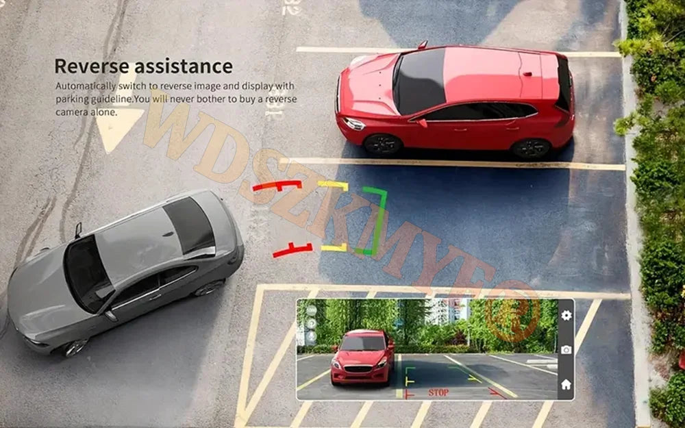 360° Car Camera 3/4Lens 1080P DashCam WIFI Car DVR Car recording Front Left right Rear View Camera Car Accessories 24H Hardware