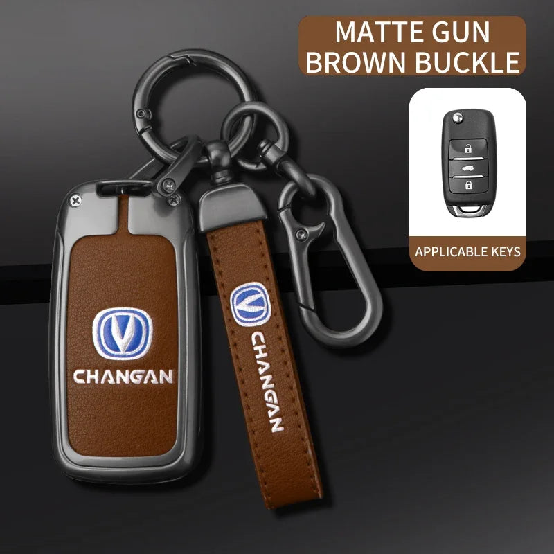 For Changan CX70 CS55 EADO CX20 Alsvin CS15EV CS75 CS35 Plus CS15 CS95 RAETON Car Key Fob Cover Case Protect Shell Holder Set