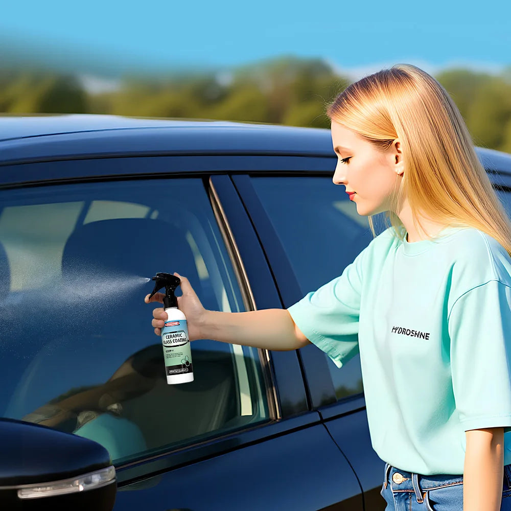Hydroshine Ceramic Glass Coating Nano Crystal Coating Windows Polishing Liquid Glass Plated Crystal Hydrophobic Dustproof Agent