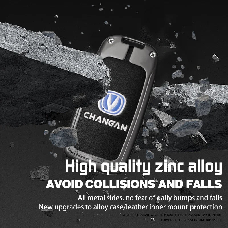 For Changan CX70 CS55 EADO CX20 Alsvin CS15EV CS75 CS35 Plus CS15 CS95 RAETON Car Key Fob Cover Case Protect Shell Holder Set