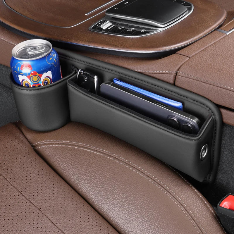 Universal Car Seat Multi-function Storage Box Predict Card Holder Cup Holder and Phone holder Wallet Case
