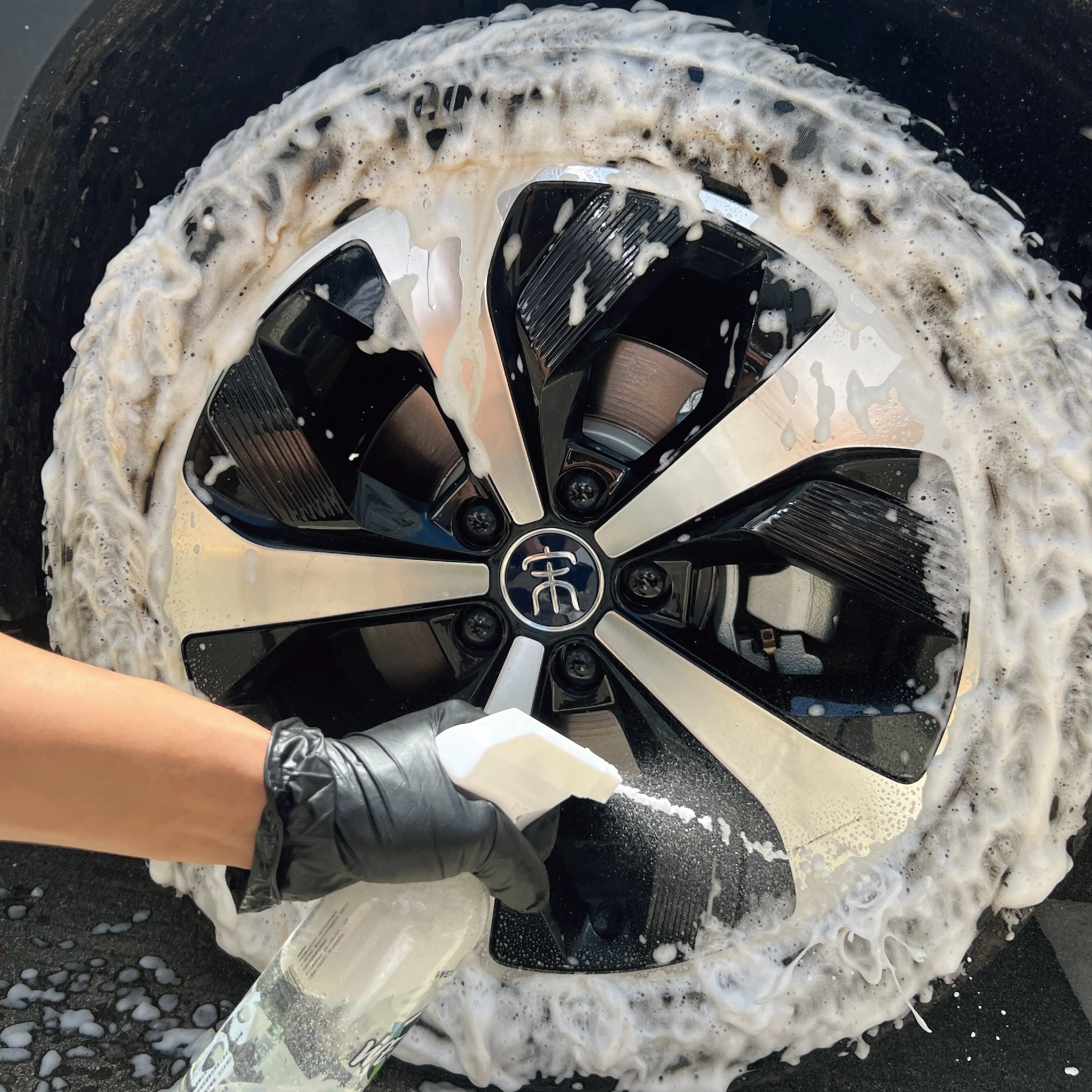 Wheel tire cleaning agent car wash cleaner foam Iron Particles Powder Cleaning Super Rust Dust Remover Spray Auto Rim Cleaner
