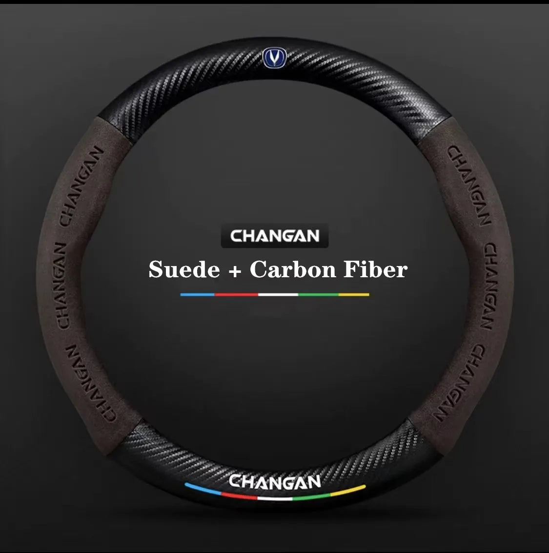 Car Anti-Slip Steering Cover For Changan Cs55 Cs15 Cs75 Plus Cs35 Cs85 Cs95 Cx70 Eado Cx20 Alsvin Hunter UNI-K UNI-T UNI-V