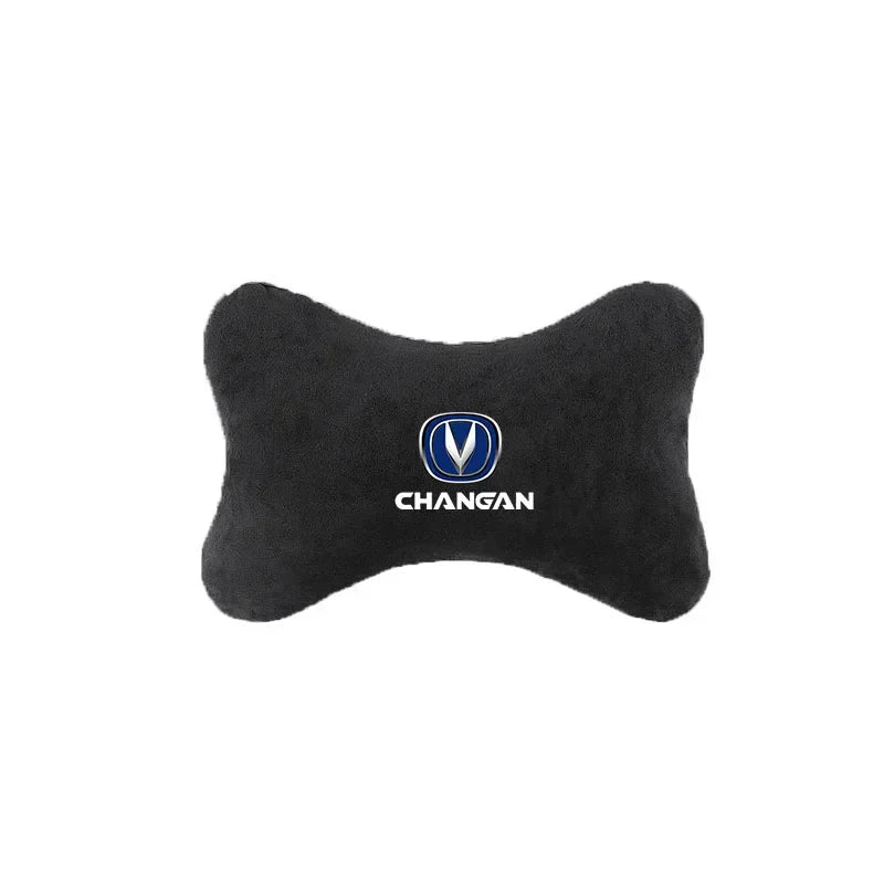Car Neck Pillow with Lumbar Support for CHANGAN CS15 CS35 CS55 CS75 CS85, Soft Headrest Cushion for Long Drive, Car Accessories