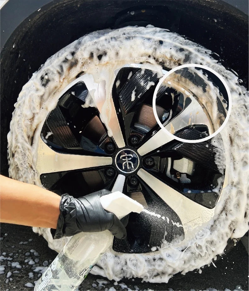 Wheel tire cleaning agent car wash cleaner foam Iron Particles Powder Cleaning Super Rust Dust Remover Spray Auto Rim Cleaner