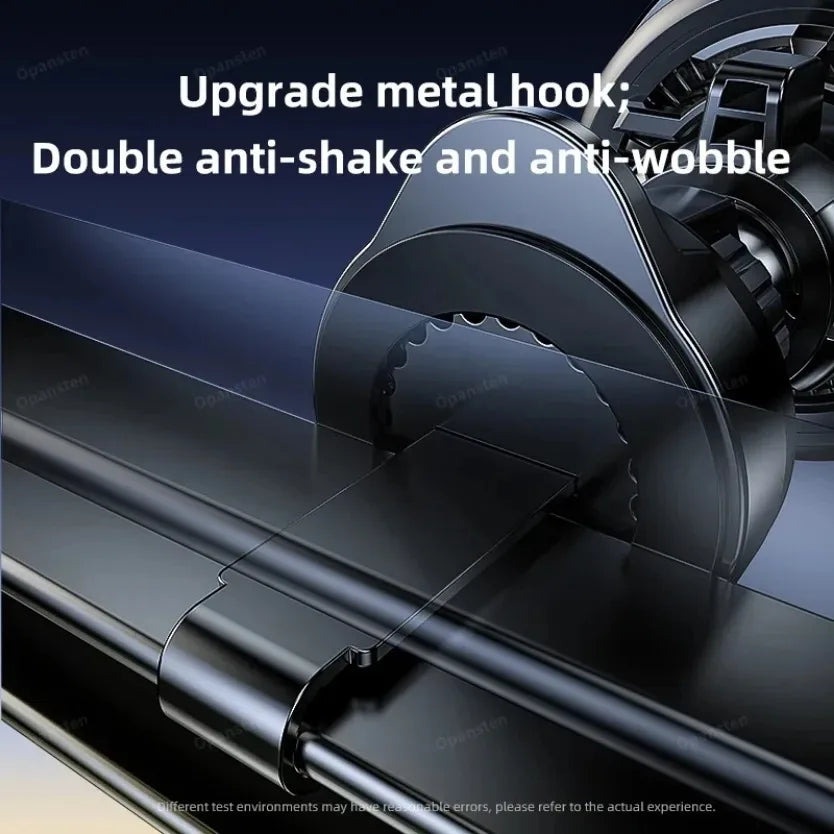 Magnetic Wireless Car Charger Phone Holder Ice Cooling RGB Tempered Glass Fast Charging Radiator For Magsafe iPhone Samsung