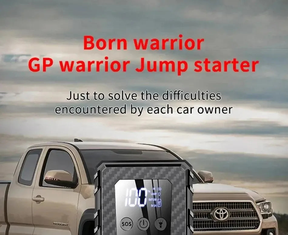 Car Jump Starter 8000A Battery Charger 298000mAh Emergency Power Bank Booster for 12V Gas and Diesel Vehicles