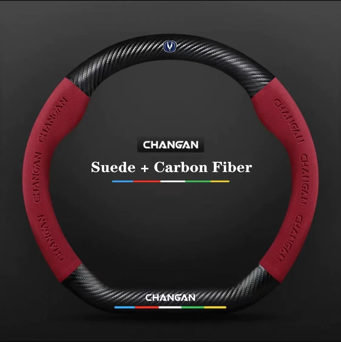 Car Anti-Slip Steering Cover For Changan Cs55 Cs15 Cs75 Plus Cs35 Cs85 Cs95 Cx70 Eado Cx20 Alsvin Hunter UNI-K UNI-T UNI-V