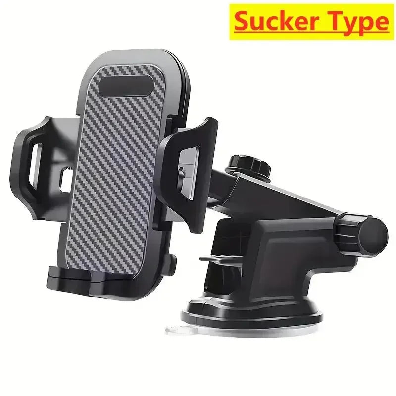360° Rotatable Stable Car Phone Bracket Universal Windshield Suction Cup & Air Vent Mount Stand Car Phone Holder for Cellphone