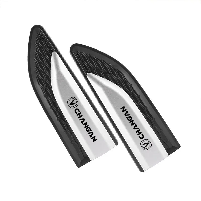 Car Front Side Fender Grille Sticker ABS Trim For Changan CX70 CS55 CS75 Plus CS35 CS95 Filter Bunper CS15 Alsvin car Accessorie