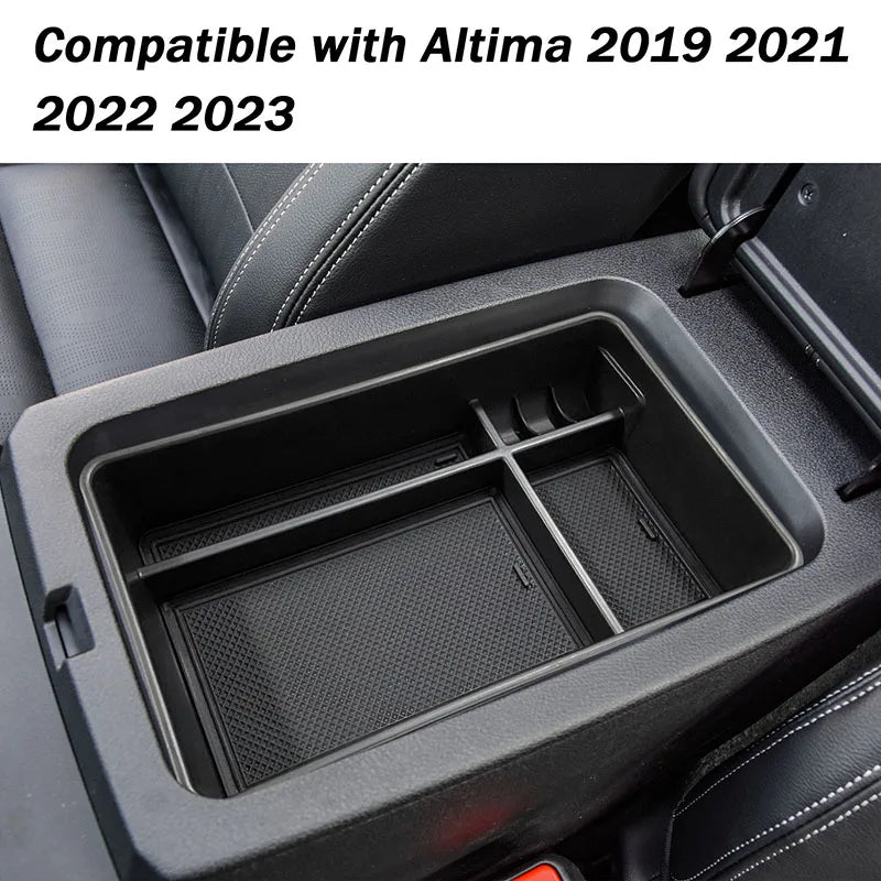 Center Console Organizer For Nissan Altima 2019 2021 2022 2023 2024 Armrest Storage Box Insert Tray Car Interior Accessories