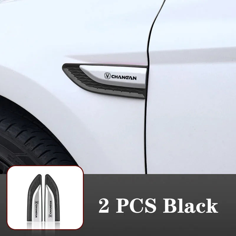 Car Front Side Fender Grille Sticker ABS Trim For Changan CX70 CS55 CS75 Plus CS35 CS95 Filter Bunper CS15 Alsvin car Accessorie