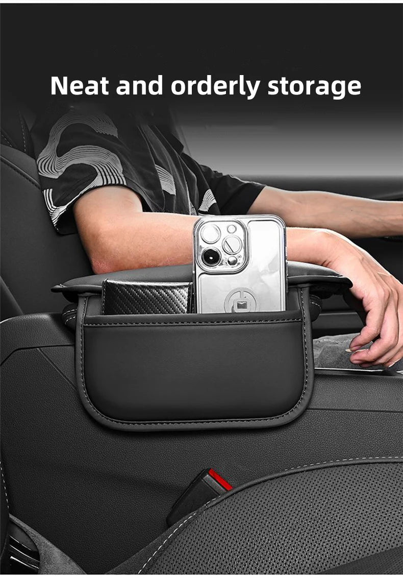 For Changan Uni k T Alsvin CS35 CS55 CS75 CS85 Car Armrest Box Height Pad Sponge Armrest Box Middle Phone Card Bag Storage Bag