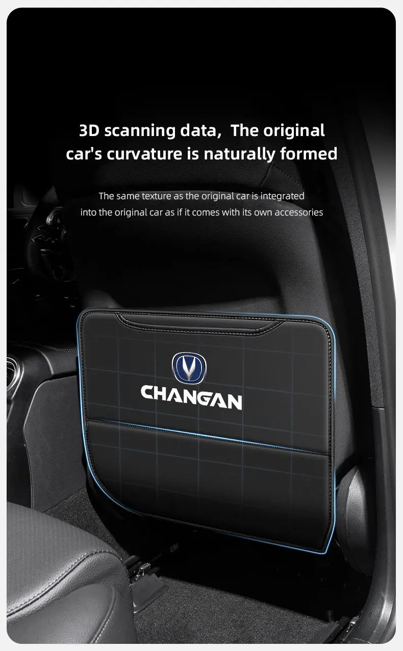 Car Seat Back Anti Kick Cover Pad Anti-dirty Protector Mat For Changan CS75 CS35 Plus CS95 RAETON CX70 CS55 CX20 Alsvin CS15EV
