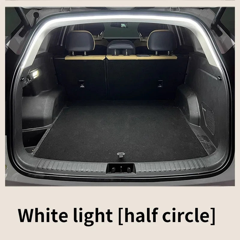Car High Brightness Trunk Lighting Ambient Light Interior Decoration Led Wireless Automatic Sensing Tailgate Light Strip