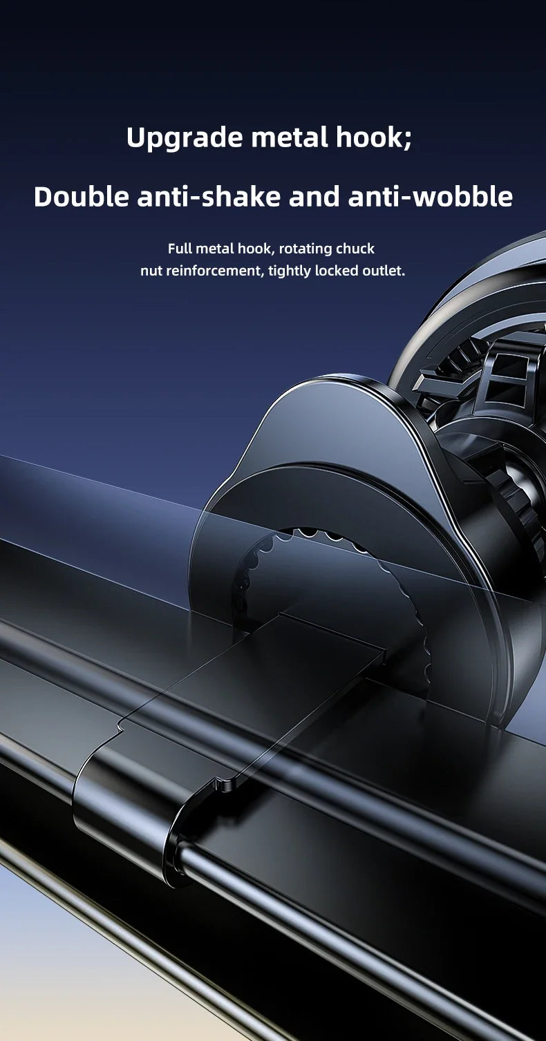 Magnetic Wireless Car Charger Phone Holder Ice Cooling RGB Tempered Glass Fast Charging Radiator For Magsafe iPhone Samsung
