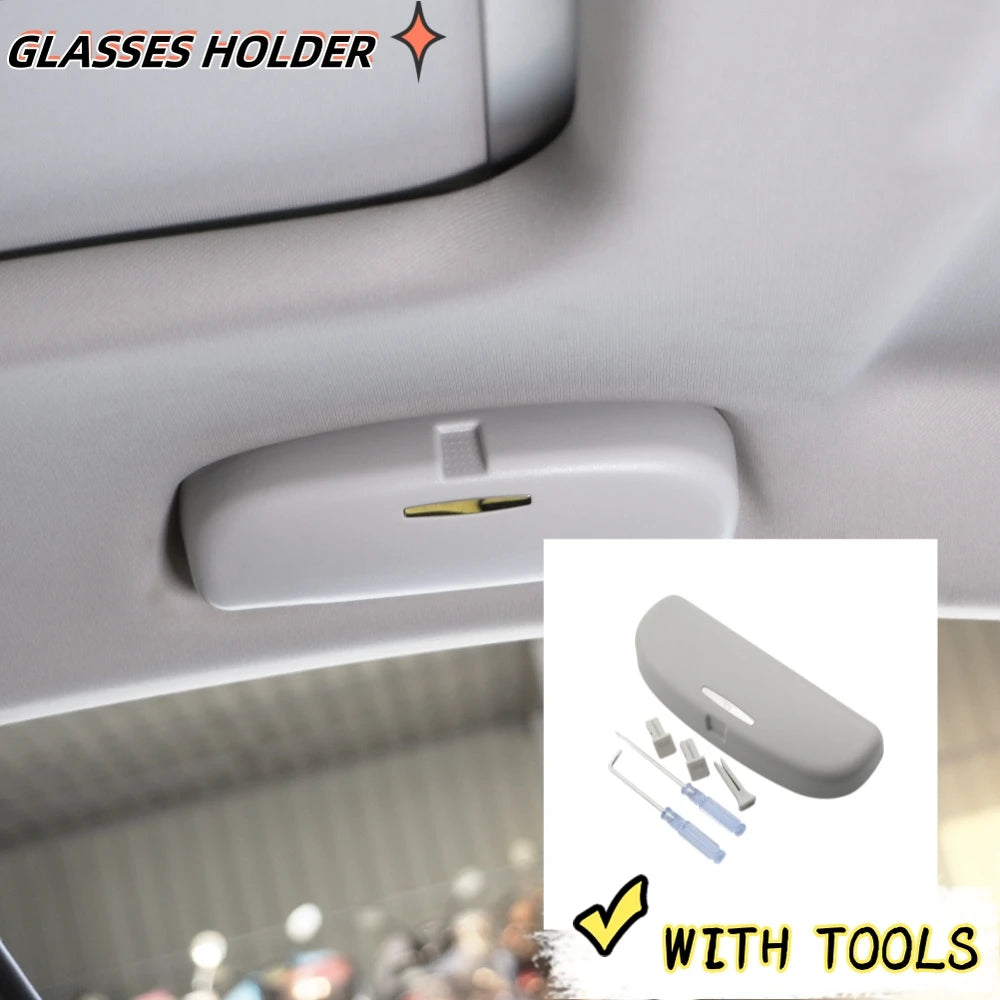 Car Sunglasses Holder for Volkswagen VW Tiguan 2017 2018 Passat B8 Touran 2016 2017 Eyeglasses Glasses Storage Box Case  Acc.