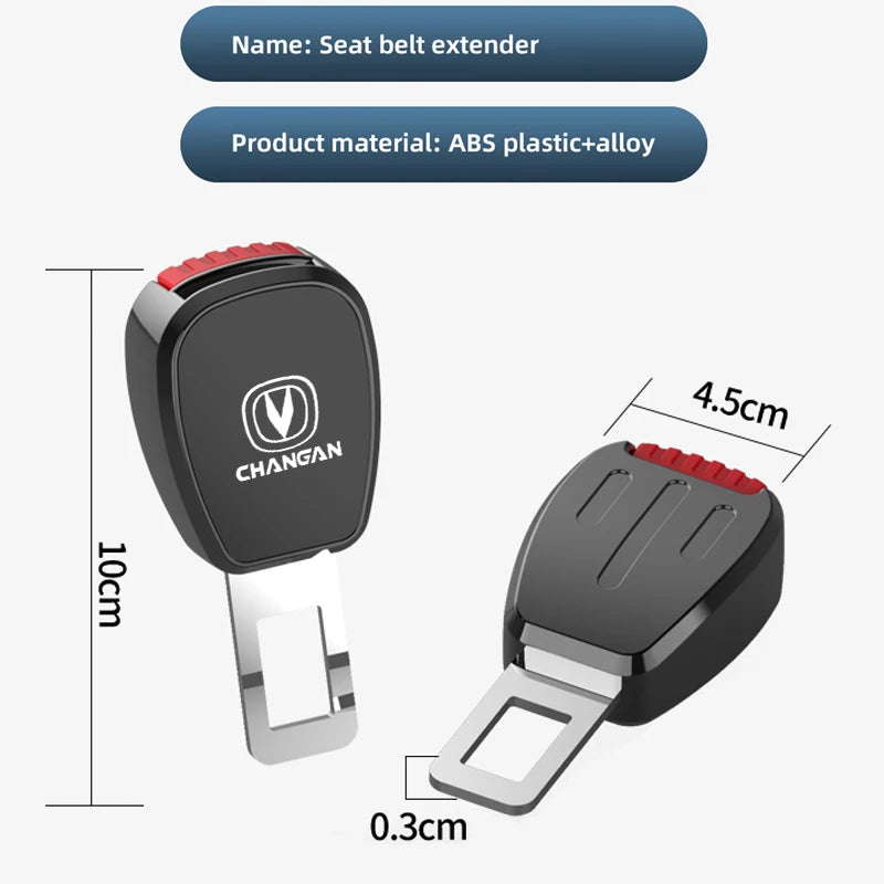 Car Seat Belt Clip Extender Safety Seatbelt Extension Plug Accessorie For Changan UNI-K CS35 CX70 CS85 CS55 CS75 CS15 UNI-T CS95
