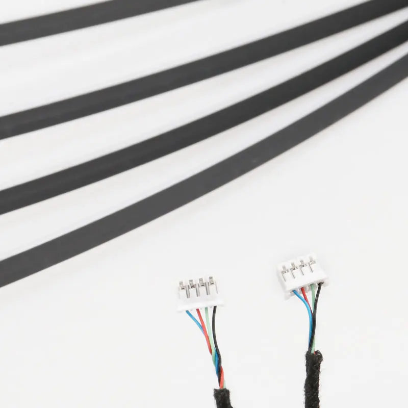 35/75/110cm RGB 64 Colors Acrylic Strip Car LED Ambient Light Parts Replacement Accessories (4 wires 4 pins)