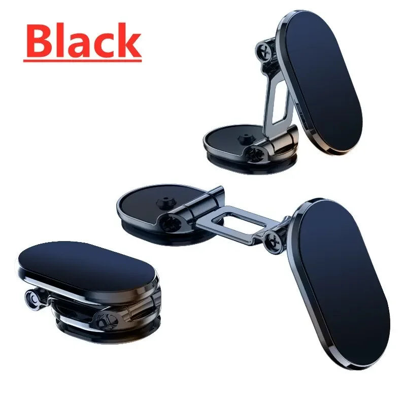 1080 Magnetic Car Phone Holder Magnet Smartphone Support GPS Foldable Phone Bracket in Car For iPhone 14 13 12 11 Samsung Xiaomi