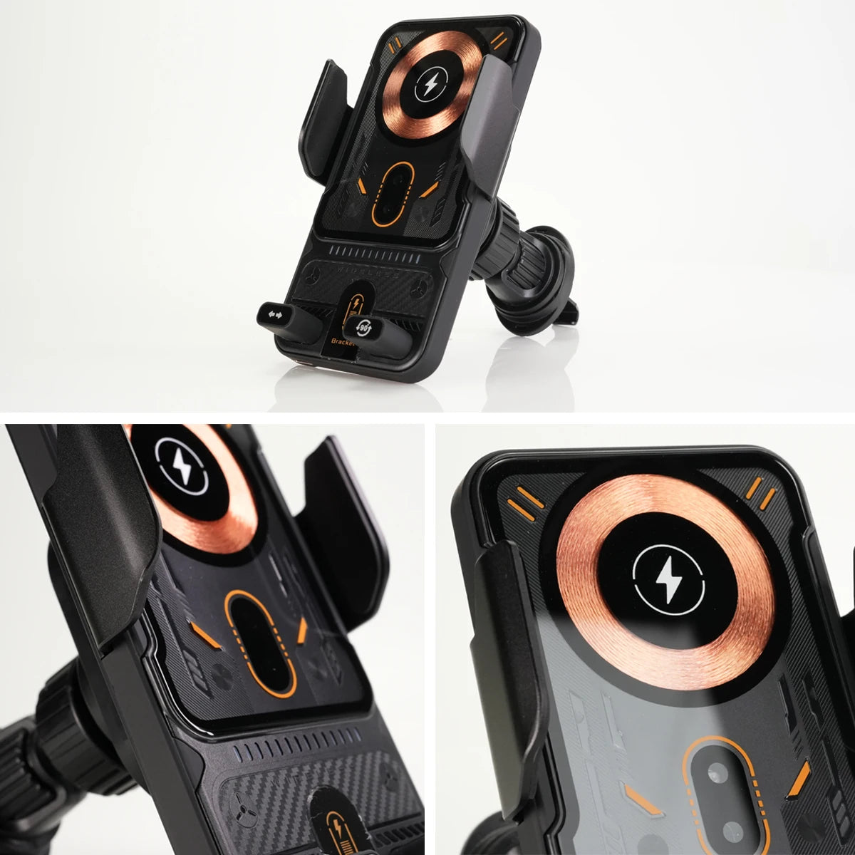 Car Phone Screen Holder For Nissan Altima L34 2019 2020 2021 Magnetic Wireless Charging Car phone For 8" Display panel Mount